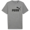 PUMA Essentials No. 1 Logo T-Shirt Herren 03 - medium gray heather S