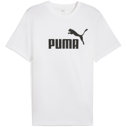 PUMA Essentials No. 1 Logo T-Shirt Herren 02 - PUMA white S
