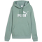 PUMA Essentials No. 1 Logo French Terry Hoodie Damen 30 - green moon XS