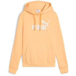 PUMA Essentials No. 1 Logo Fleece Hoodie Damen 41 - almost apricot S