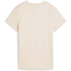 PUMA Essentials No. 1 Logo T-Shirt Damen 87 - alpine snow M