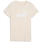 PUMA Essentials No. 1 Logo T-Shirt Damen 87 - alpine snow M