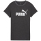 PUMA Essentials No. 1 Logo T-Shirt Damen 07 - dark gray heather XS
