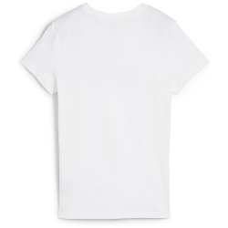 PUMA Essentials No. 1 Logo T-Shirt Damen 02 - PUMA white XS