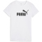 PUMA Essentials No. 1 Logo T-Shirt Damen 02 - PUMA white XS