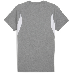 PUMA teamEvostripe T-Shirt Herren 33 - medium gray...