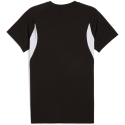 PUMA teamEvostripe T-Shirt Herren 03 - PUMA black-PUMA...