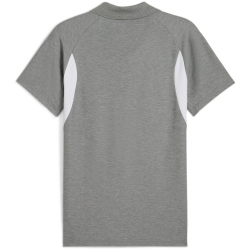 PUMA teamEvostripe Poloshirt Herren 33 - medium gray...