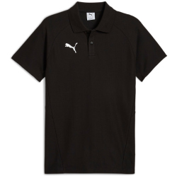 PUMA teamEvostripe Poloshirt Herren 03 - PUMA black-PUMA...
