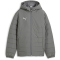 PUMA teamADDITIONS Steppjacke mit Kapuze Kinder 13 - flat medium gray/puma silver 116