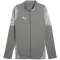 PUMA teamCUP Trainingsjacke Herren 13 - flat medium gray/puma silver/flat light gray S