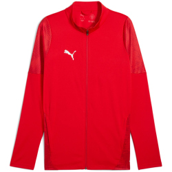 PUMA teamCUP Trainingsjacke Herren 01 - PUMA red/PUMA silver/dark cherry S