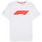 PUMA Formel 1 Essentials Logo T-Shirt Herren 02 - PUMA white S