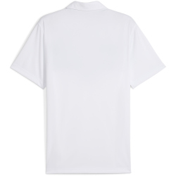 PUMA West Poloshirt Herren 02 - white glow-puma black S