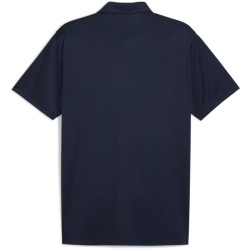 PUMA West Poloshirt Herren 01 - deep navy/white glow S
