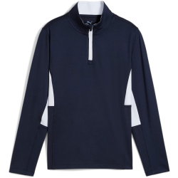 PUMA Pure 2.0 1/4-Zip Golf-Sweatshirt Jungen 04 - deep...