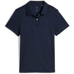 PUMA Pure Poloshirt Mädchen 02 - deep navy 122