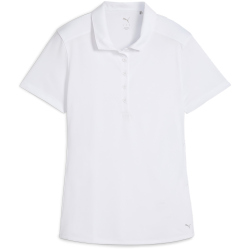 PUMA Pure 2.0 Poloshirt Damen 01 - white glow XS
