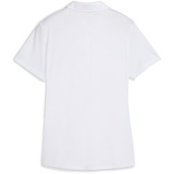 PUMA Pure 2.0 Poloshirt Damen 01 - white glow XS