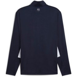 PUMA Pure 2.0 1/4-Zip langarm Golfshirt Herren 04 - deep...
