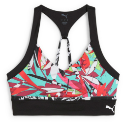PUMA 4Keeps Tropical Print Longline Medium Support...