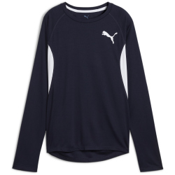 PUMA Cross The Line 3.0 Langarmshirt Damen 03 - new navy XS