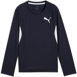 PUMA Cross The Line 3.0 Langarmshirt Kinder 03 - new navy...