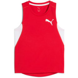 PUMA Cross The Line 3.0 Singlet Kinder 05 - PUMA red 128