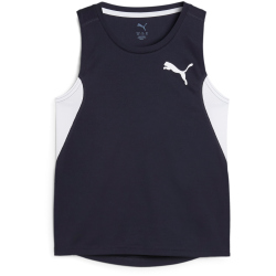 PUMA Cross The Line 3.0 Singlet Kinder 03 - new navy 128