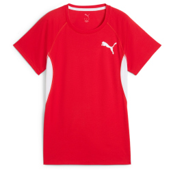 PUMA Cross The Line 3.0 Shirt Damen 05 - PUMA red S