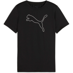 PUMA Tad Essentials Cat Logo Trainingsshirt Mädchen 01 - PUMA black 176