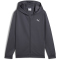 PUMA Tad Essentials Kapuzen-Trainingsjacke Jungen 69 - galactic gray 140