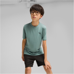 PUMA Tad Essentials Trainingsshirt Jungen 30 - green moon...