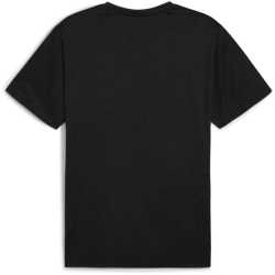 PUMA Tad Essentials Heather Small Cat Trainingsshirt Herren 01 - PUMA black heather L