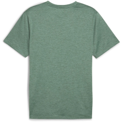 PUMA Tad Essential Heather Large Cat Trainingsshirt Herren 30 - green moon heather 3XL