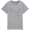 PUMA Tad Essential Heather Logo Trainingsshirt Damen 03 - medium gray heather S