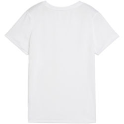 PUMA Tad Essential Logo Trainingsshirt Damen 02 - PUMA white M
