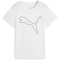 PUMA Tad Essential Logo Trainingsshirt Damen 02 - PUMA white M