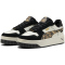 PUMA Carina Street Snake Chic Plateau Sneaker Damen 02 - vapor gray/puma black/puma gold 39