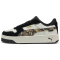 PUMA Carina Street Snake Chic Plateau Sneaker Damen 02 - vapor gray/puma black/puma gold 39