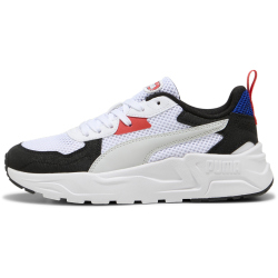 PUMA Trinity Lite Mid 90s Sneaker Kinder 01 - PUMA black/PUMA white/vivid blue/red fire 37.5