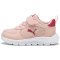 PUMA Fun Racer 2 AC+ Baby-Sneaker mit Klettverschluss 03 - rose quartz/port/island pink 23