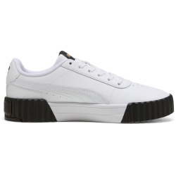 PUMA Carina 3.0 Leder Sneaker Damen 09 - PUMA white/PUMA gold/PUMA black 38