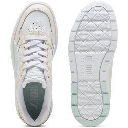 PUMA Karmen II Idol Sneaker Damen 12 - PUMA white/peaceful blue/alpine snow 38.5