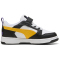 PUMA Rebound V6 Lo AC+ Sneaker mit Klettverschluss Kinder 23 - PUMA black/yellow sizzle/PUMA white 32