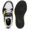 PUMA Rebound V6 Lo AC+ Sneaker mit Klettverschluss Kinder 23 - PUMA black/yellow sizzle/PUMA white 35