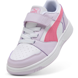 PUMA Rebound V6 Lo AC+ Sneaker mit Klettverschluss Kinder...