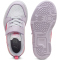 PUMA Rebound V6 Lo AC+ Sneaker mit Klettverschluss Kinder 22 - lilac frost/magic rose/puma white 35