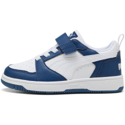 PUMA Rebound V6 Lo AC+ Sneaker mit Klettverschluss Kinder 21 - clyde royal-puma white 30