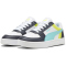 PUMA Caven 2.0 Block Sneaker Kinder 12 - PUMA white/safe lake/new navy 35.5